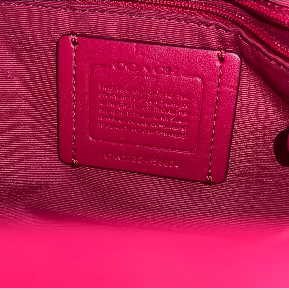 Authentic Coach Crossbody reversible flap